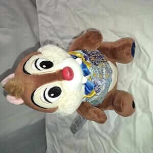 Disney Chip Plush Bean Bag - Cute and Collectible